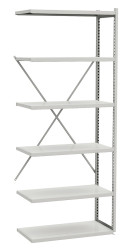 Moduł przedłużający, kolor Szary, materiał: Stal, 2000mm x 1000mm, 500mm, Treston