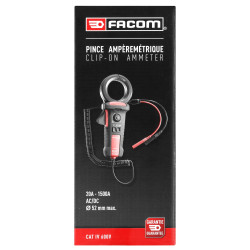 Miernik cęgowy Facom 1500A dc Miernik cęgowy AC/DC 720.P1500PB Napięcie stałe