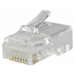 Wtyk modularny RJ45 8P8C kat.5e nieekranowany UTP linka WORECZEK 10szt NEKU