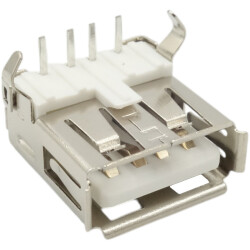 Gniazdo USB do druku pojedyńcze TYP A poziome