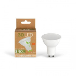 Żarówka LED 4W GU10 340lm Neutralna 4000K / GP000N04