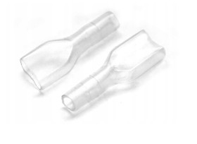 50szt. KOSZULKA OSŁONA NA KONEKTOR ŻEŃSKI 6,3MM