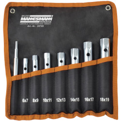Br&#xFC;der Mannesmann M26708 8-Piece Socket Bit Set Precision Engineering