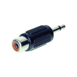 TruComponents 200730 Adapter Jack plug 3.5mm - RCA socket (phono) Mono Pins:2