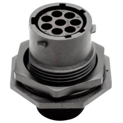 Amphenol RTS 7 12N 8S03 Ecomate Socket 8 Pins Bullet Connector Round