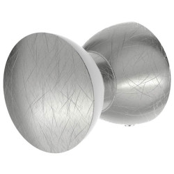 LightMe LM85641 Aqua LED Wall Light 5W Monochrome Silver 1 piece