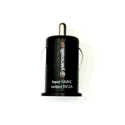 Yanosik YANBOX zasilacz 5V/2A samochodowy gn.USB / GT/GTR/GTS/XS