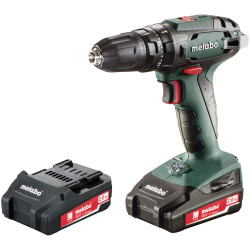 Metabo 602245560 SB 18 Combi Hammer Drill 18V 2 x 2.0Ah Li-ion