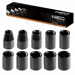 Udarowe nasadki 1/2" 10szt.10-16-24mm NEO 4509 kr.