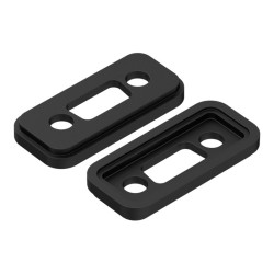 ZOBD Cap RS232 ABS - Zaślepka przystosowana do montażu złącza rs232 pasująca do obudów zobd i zobd mini wykonana z czarnego ABS&