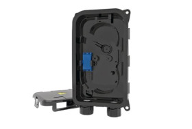 Panel krosowniczy, obudowa, 2-portowy LC 1 Jednomodowy HellermannTyton Connectivity