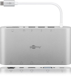 Adapter USB-C™ Multiport aluminiowy 62113