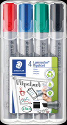 356 B WP4 Flipchart marker, chisel tip, Set