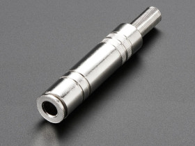 1/4" (6.35mm) DIY Stereo In-Line Jack [discontinued]