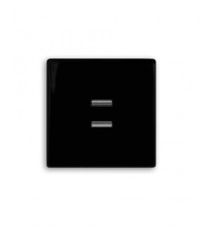 VENA EXCLUSIVE METAL Klawisz podświetlany poj. STAL MALOWANA / LAKIEROWANA CZARNY BLASK 5290221