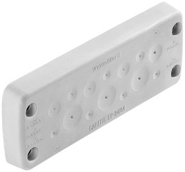 Weidmüller 2779320000 Płytka z przepustami CABTITE EP 24/14 GY, (D x S x W) 29.2 x 149.6 x 58 mm, termoplast, 10 szt.