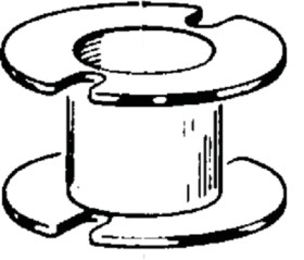 Coil former, PET, for P core, B65522B0000T001