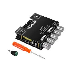 ZK-MT21 100W+2*50W 2.1 Kanałowy Subwoofer Cyfrowa Płyta Wzmacniacza Mocy AUX 12/24V Audio Stereo Bluetooth 5.0 Wzmacniacz HiFi D