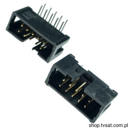 N2510-5002RB Connector 2 x 5 Pin Horizont THT 3M