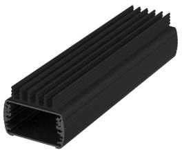 BOPLA ABPH 600-0200 K (84506200) - profil aluminiowy półotwarty z radiatorem (57 x 32 x 200 mm)