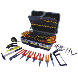 CK Tools T1641 Electrician&#x27;s Service Case 26 Piece