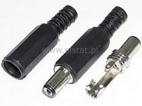 Wtyk DC 1,3 / 3,5 / 9