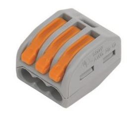 Szybkozłączka elektryczna 3PIN typu 213 (2szt)