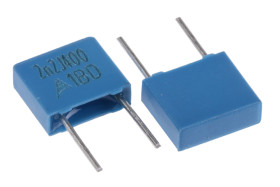 Kondensator foliowy 2.2nF 200 V ac, 400 V dc EPCOS Poliester rozstaw: 5mm THT ±5