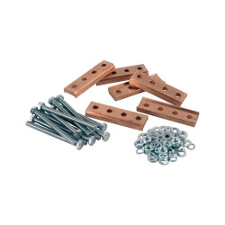 Wspornik szyny zbiorczej Akcesoria do szyn zbiorczych 284779 XBTT20-4P Metal