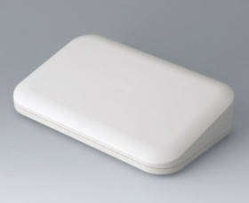 ASA+PC-FR enclosure, (L x W x H) 200 x 124 x 45 mm, gray white (RAL 9002), IP40, A9465107