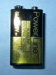 6LR61 PANASONIC POWER LINE 9V BAT.ALKAL.