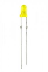 LED 3MM ZOLTA LED MATOWA