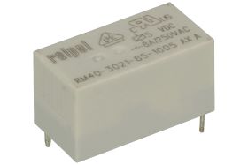 Przekaźnik; elektromagnetyczny miniaturowy; RM40-3021-85-1005; 5V; DC; 1 styk zwierny; 8A; 250V AC; 30V DC; do druku (PCB); Relp