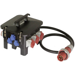 as - Schwabe 60561 CEE Distributor 400V 63A Stackable Water-resistant