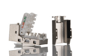 Moduł złącza RJ, PowerCat, Cat6a, RJ45, 1 porty, Ekranowane