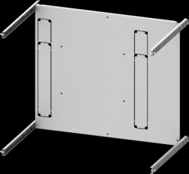Mounting plate, metal, (L x W x H x D) 600 x 600 x 450 x 400 mm, for 3KL-, 3KA715, 3- or 4 pole, 8PQ6000-2BA67