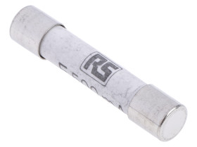 Bezpiecznik 500mA 6.3 x 32mmF 500V ac RS PRO