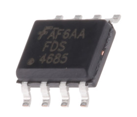 MOSFET P-kanałowy 8,2 A SOIC 40 V SMD Pojedynczy 2,5 W 27 miliomów