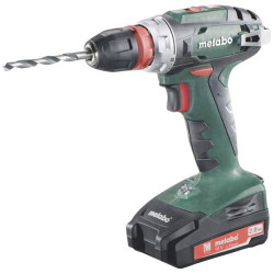 Metabo 602217500 BS 18 Cordless Drill 18V Li-ion &#x2B; Spare Battery