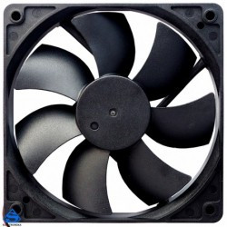 Wentylator 120x120x25 12V 2300RPM cichy 2 pin 0.25A