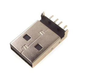 Wtyk USB typu A , SMD