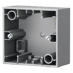 K.5 Puszka natynkowa pojedyncza stal szlachetna lakierowana 10417004