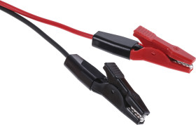 Przewód z zaciskiem krokodylkowym TLA-26, dł. 500mm, Teishin Electric