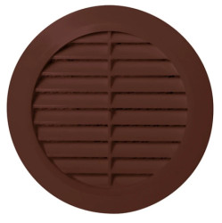 Kratka wentylacyjna fi 100-150mm brązowa T36BR