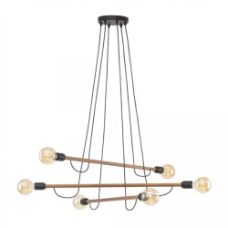 Lampa wisząca HELIX WOOD ORZECH 4950 TK Lighting