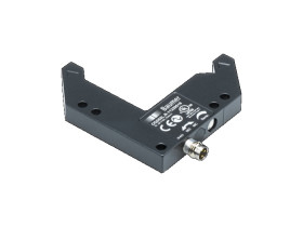 Czujniki fotoelektryczne Czujnik wideł widełkowy Baumer NACISNĄĆ/POCIĄGNĄĆ zakres 50 mm Światło laserowe