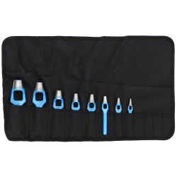 Gedore 1549510 Handle Punch Set 8 Pieces 3-25 mm