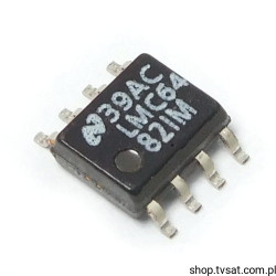 LMC6482IM Dual OP Amplifier R-to-R SMD-SO8 NSC BULK