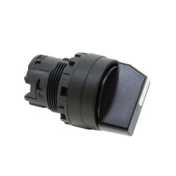 IDEC YW1S-32 22mm 3 position maintained Spring return Black bezel
