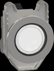 XB4FVB1 Indicator light XB4F complete, 30mm, white, 24 V, AC/DC, With LE